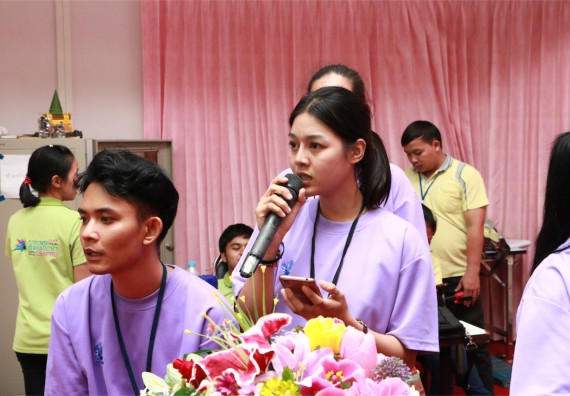 คณะวิทยาศาสตร์และเทคโนโลยี กิจกรรมบายศรีสู่ขวัญ คณะวิทยาศาสตร์และเทคโนโลยี ประจำปี 2559