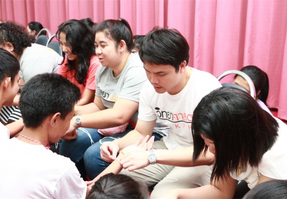 คณะวิทยาศาสตร์และเทคโนโลยี กิจกรรมบายศรีสู่ขวัญ คณะวิทยาศาสตร์และเทคโนโลยี ประจำปี 2559