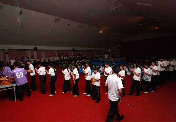 คณะวิทยาศาสตร์และเทคโนโลยี กิจกรรมบายศรีสู่ขวัญ คณะวิทยาศาสตร์และเทคโนโลยี ประจำปี 2559