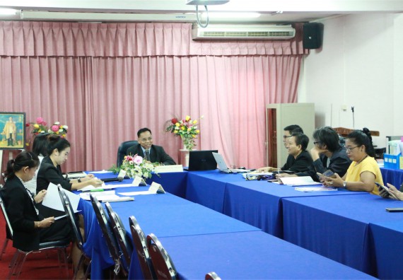 คณะวิทยาศาสตร์และเทคโนโลยี ตรวจประเมินคุณภาพการศึกษาภายใน ระดับคณะ ปีการศึกษา 2558