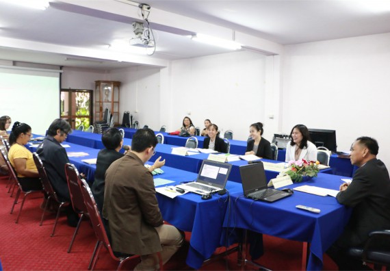 คณะวิทยาศาสตร์และเทคโนโลยี ตรวจประเมินคุณภาพการศึกษาภายใน ระดับคณะ ปีการศึกษา 2558