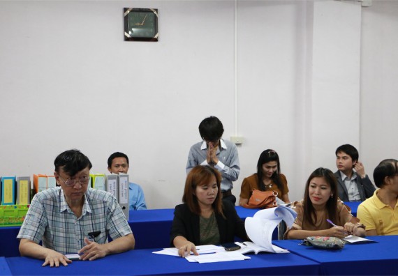 คณะวิทยาศาสตร์และเทคโนโลยี ตรวจประเมินคุณภาพการศึกษาภายใน ระดับคณะ ปีการศึกษา 2558