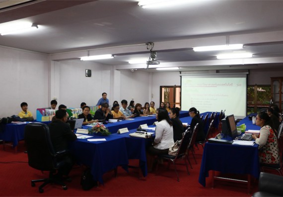 คณะวิทยาศาสตร์และเทคโนโลยี ตรวจประเมินคุณภาพการศึกษาภายใน ระดับคณะ ปีการศึกษา 2558