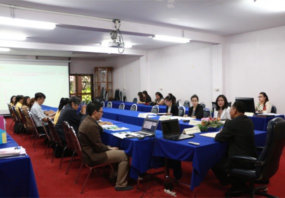 คณะวิทยาศาสตร์และเทคโนโลยี ตรวจประเมินคุณภาพการศึกษาภายใน ระดับคณะ ปีการศึกษา 2558