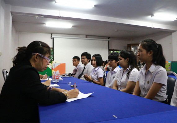 คณะวิทยาศาสตร์และเทคโนโลยี ตรวจประเมินคุณภาพการศึกษาภายใน ระดับคณะ ปีการศึกษา 2558