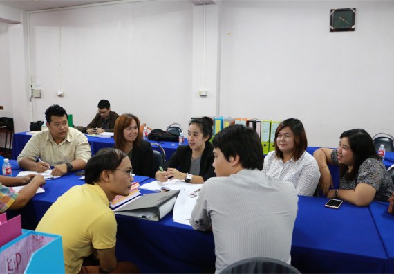 คณะวิทยาศาสตร์และเทคโนโลยี ตรวจประเมินคุณภาพการศึกษาภายใน ระดับคณะ ปีการศึกษา 2558