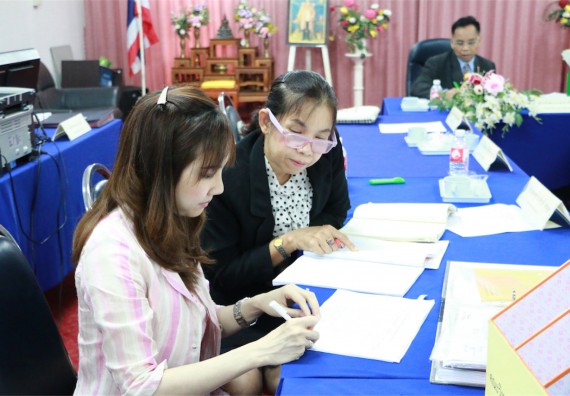 คณะวิทยาศาสตร์และเทคโนโลยี ตรวจประเมินคุณภาพการศึกษาภายใน ระดับคณะ ปีการศึกษา 2558