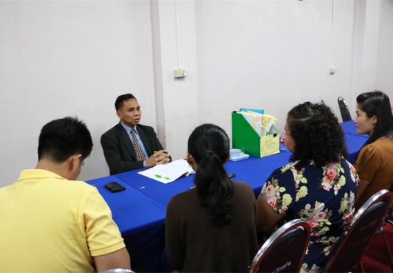 คณะวิทยาศาสตร์และเทคโนโลยี ตรวจประเมินคุณภาพการศึกษาภายใน ระดับคณะ ปีการศึกษา 2558