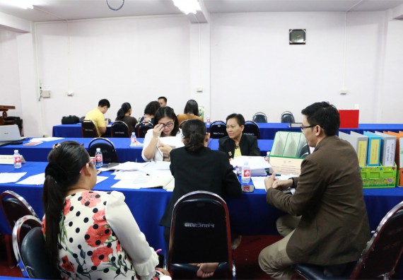 คณะวิทยาศาสตร์และเทคโนโลยี ตรวจประเมินคุณภาพการศึกษาภายใน ระดับคณะ ปีการศึกษา 2558