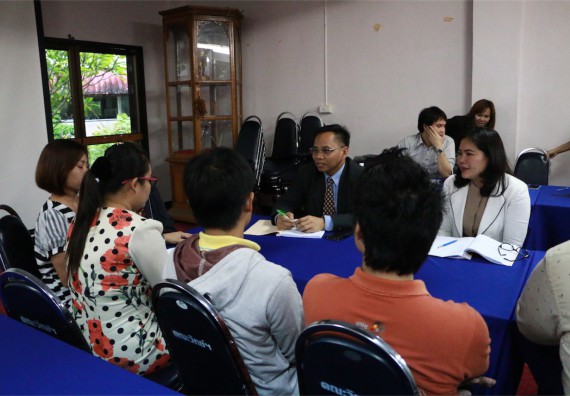 คณะวิทยาศาสตร์และเทคโนโลยี ตรวจประเมินคุณภาพการศึกษาภายใน ระดับคณะ ปีการศึกษา 2558