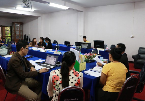 คณะวิทยาศาสตร์และเทคโนโลยี ตรวจประเมินคุณภาพการศึกษาภายใน ระดับคณะ ปีการศึกษา 2558