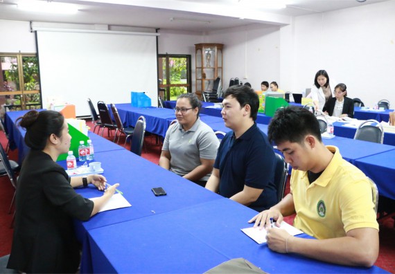 คณะวิทยาศาสตร์และเทคโนโลยี ตรวจประเมินคุณภาพการศึกษาภายใน ระดับคณะ ปีการศึกษา 2558