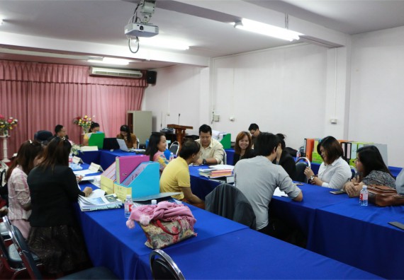 คณะวิทยาศาสตร์และเทคโนโลยี ตรวจประเมินคุณภาพการศึกษาภายใน ระดับคณะ ปีการศึกษา 2558