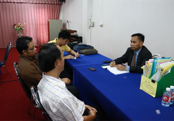 คณะวิทยาศาสตร์และเทคโนโลยี ตรวจประเมินคุณภาพการศึกษาภายใน ระดับคณะ ปีการศึกษา 2558