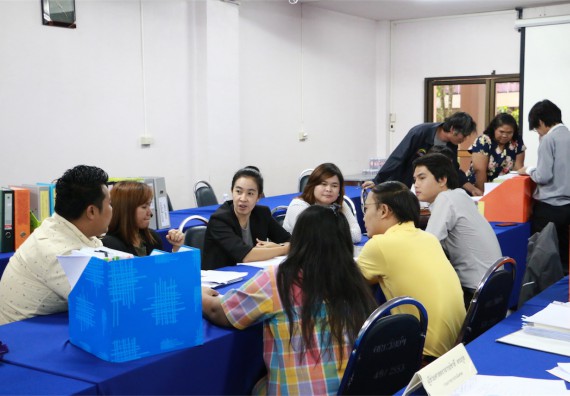 คณะวิทยาศาสตร์และเทคโนโลยี ตรวจประเมินคุณภาพการศึกษาภายใน ระดับคณะ ปีการศึกษา 2558