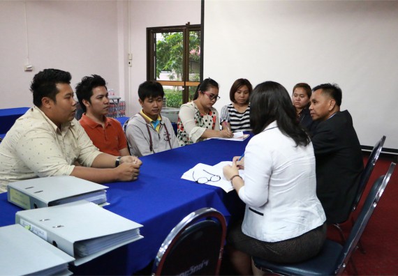 คณะวิทยาศาสตร์และเทคโนโลยี ตรวจประเมินคุณภาพการศึกษาภายใน ระดับคณะ ปีการศึกษา 2558