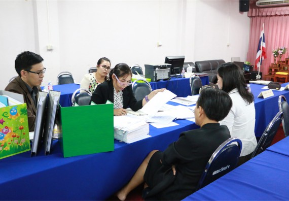 คณะวิทยาศาสตร์และเทคโนโลยี ตรวจประเมินคุณภาพการศึกษาภายใน ระดับคณะ ปีการศึกษา 2558