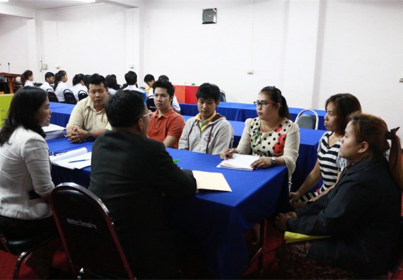 คณะวิทยาศาสตร์และเทคโนโลยี ตรวจประเมินคุณภาพการศึกษาภายใน ระดับคณะ ปีการศึกษา 2558