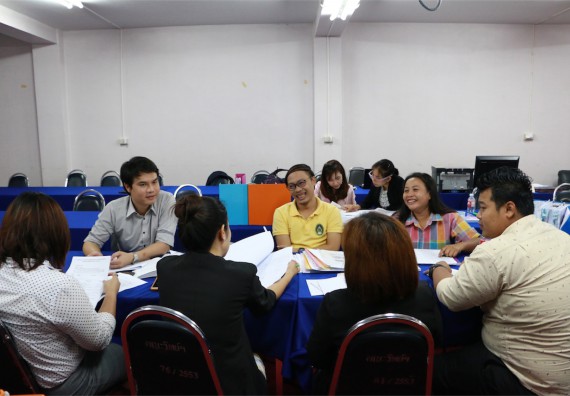 คณะวิทยาศาสตร์และเทคโนโลยี ตรวจประเมินคุณภาพการศึกษาภายใน ระดับคณะ ปีการศึกษา 2558