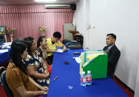 คณะวิทยาศาสตร์และเทคโนโลยี ตรวจประเมินคุณภาพการศึกษาภายใน ระดับคณะ ปีการศึกษา 2558