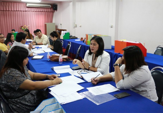 คณะวิทยาศาสตร์และเทคโนโลยี ตรวจประเมินคุณภาพการศึกษาภายใน ระดับคณะ ปีการศึกษา 2558