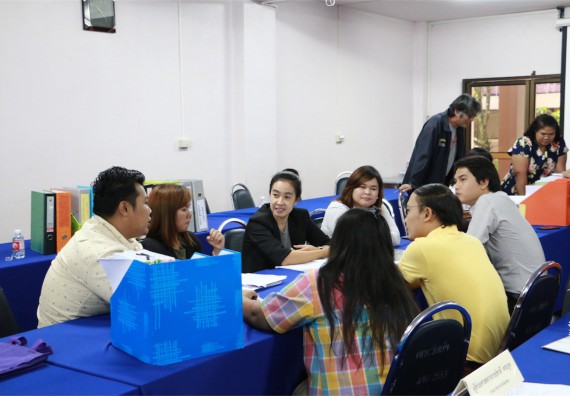 คณะวิทยาศาสตร์และเทคโนโลยี ตรวจประเมินคุณภาพการศึกษาภายใน ระดับคณะ ปีการศึกษา 2558