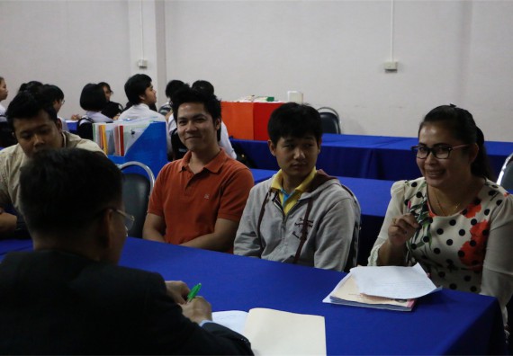 คณะวิทยาศาสตร์และเทคโนโลยี ตรวจประเมินคุณภาพการศึกษาภายใน ระดับคณะ ปีการศึกษา 2558