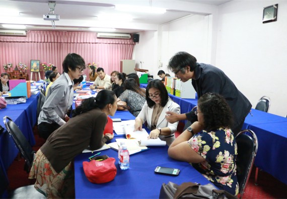 คณะวิทยาศาสตร์และเทคโนโลยี ตรวจประเมินคุณภาพการศึกษาภายใน ระดับคณะ ปีการศึกษา 2558