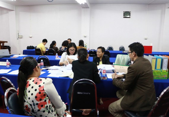 คณะวิทยาศาสตร์และเทคโนโลยี ตรวจประเมินคุณภาพการศึกษาภายใน ระดับคณะ ปีการศึกษา 2558