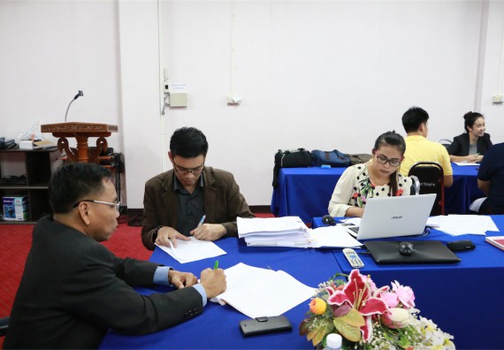 คณะวิทยาศาสตร์และเทคโนโลยี ตรวจประเมินคุณภาพการศึกษาภายใน ระดับคณะ ปีการศึกษา 2558