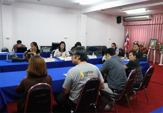 คณะวิทยาศาสตร์และเทคโนโลยี ตรวจประเมินคุณภาพการศึกษาภายใน ระดับคณะ ปีการศึกษา 2558