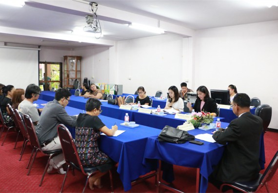 คณะวิทยาศาสตร์และเทคโนโลยี ตรวจประเมินคุณภาพการศึกษาภายใน ระดับคณะ ปีการศึกษา 2558