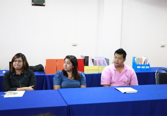 คณะวิทยาศาสตร์และเทคโนโลยี ตรวจประเมินคุณภาพการศึกษาภายใน ระดับคณะ ปีการศึกษา 2558