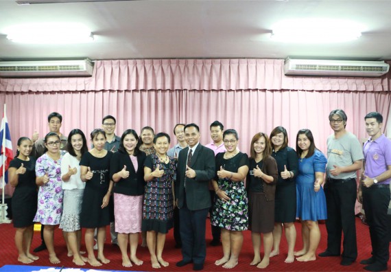 คณะวิทยาศาสตร์และเทคโนโลยี ตรวจประเมินคุณภาพการศึกษาภายใน ระดับคณะ ปีการศึกษา 2558