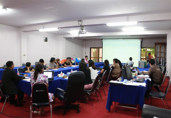 คณะวิทยาศาสตร์และเทคโนโลยี ตรวจประเมินคุณภาพการศึกษาภายใน ระดับคณะ ปีการศึกษา 2558