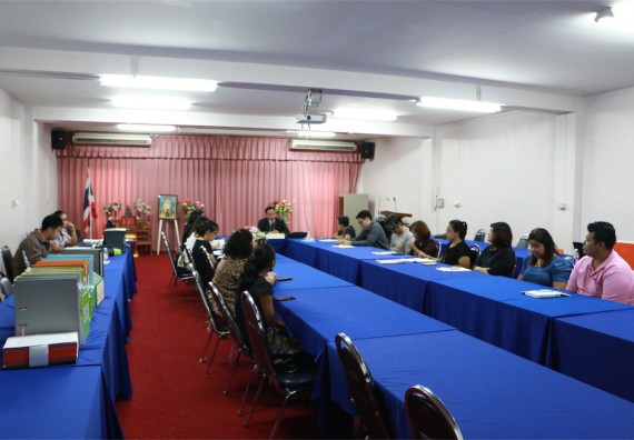 คณะวิทยาศาสตร์และเทคโนโลยี ตรวจประเมินคุณภาพการศึกษาภายใน ระดับคณะ ปีการศึกษา 2558