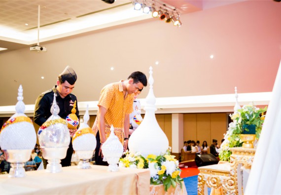 คณะวิทยาศาสตร์และเทคโนโลยี เข้าร่วม พิธีถวายราชสดุดี สมเด็จพระนางเจ้าฯ พระบรมราชินีนาถ เนื่องในโอกาสมหามงคลเฉลิมพระชนมพรรษา 84 พรรษา 12 สิงหาคม 2559 งามอย่างไทย เทิดไท้ราชินี