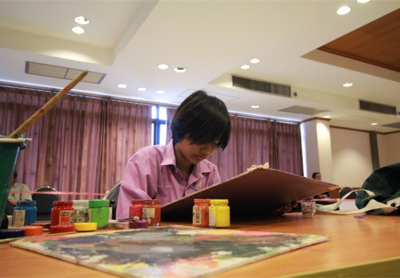 การแข่งขันวาดภาพด้วยสีโปสเตอร์ ระดับมัธยมศึกษาปีที่ 4-6