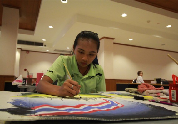 การแข่งขันวาดภาพด้วยสีโปสเตอร์ ระดับมัธยมศึกษาปีที่ 4-6