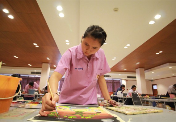 การแข่งขันวาดภาพด้วยสีโปสเตอร์ ระดับมัธยมศึกษาปีที่ 4-6