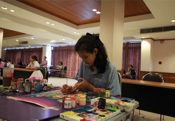 การแข่งขันวาดภาพด้วยสีโปสเตอร์ ระดับมัธยมศึกษาปีที่ 4-6