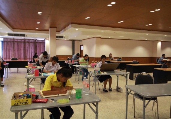 การแข่งขันวาดภาพด้วยสีโปสเตอร์ ระดับมัธยมศึกษาปีที่ 4-6