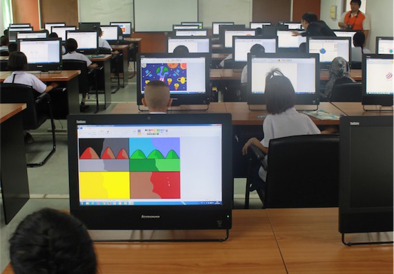 การแข่งขันวาดภาพด้วยโปรแกรม Paint Brush ระดับประถมศึกษาปีที่ 1-6