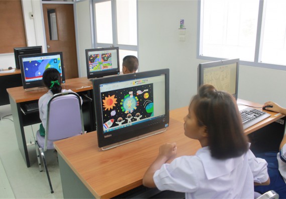 การแข่งขันวาดภาพด้วยโปรแกรม Paint Brush ระดับประถมศึกษาปีที่ 1-6