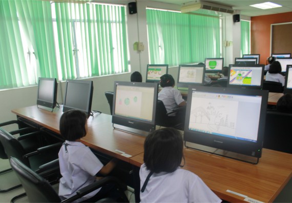 การแข่งขันวาดภาพด้วยโปรแกรม Paint Brush ระดับประถมศึกษาปีที่ 1-6