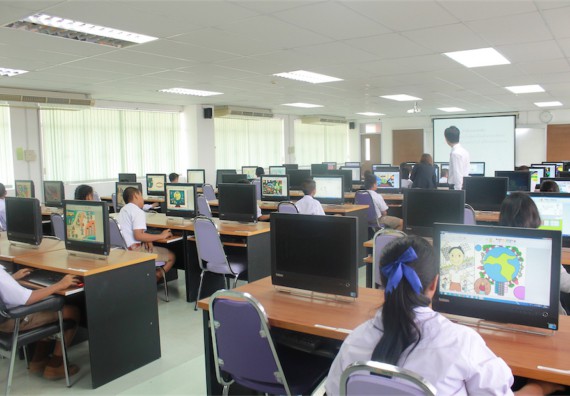 การแข่งขันวาดภาพด้วยโปรแกรม Paint Brush ระดับประถมศึกษาปีที่ 1-6