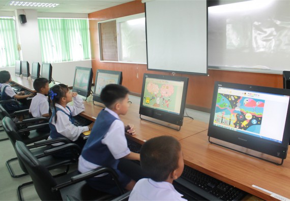 การแข่งขันวาดภาพด้วยโปรแกรม Paint Brush ระดับประถมศึกษาปีที่ 1-6