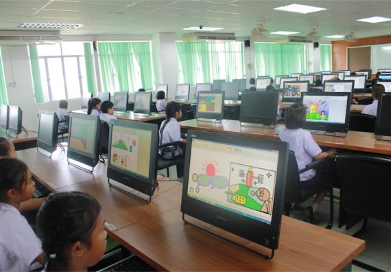 การแข่งขันวาดภาพด้วยโปรแกรม Paint Brush ระดับประถมศึกษาปีที่ 1-6