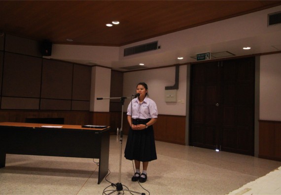 การแข่งขันพูดทางวิทยาศาสตร์ ระดับมัธยมศึกษาปีที่ 4-6