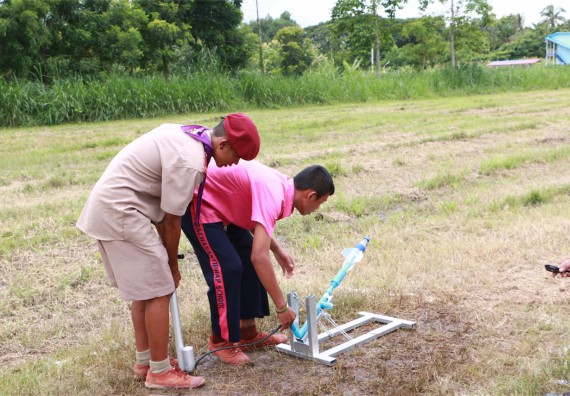 การแข่งขันจรวดขวดน้ำ ระดับมัธยมศึกษาปีที่ 1-3